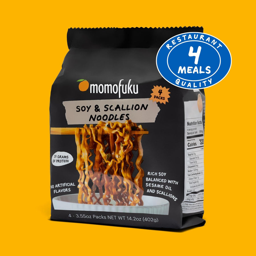 Soy & Scallion Noodles | 4 Packs V8